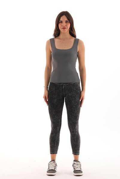 medipek Kadın T Shirt Tişört Kadın Triko Crop Tshirt