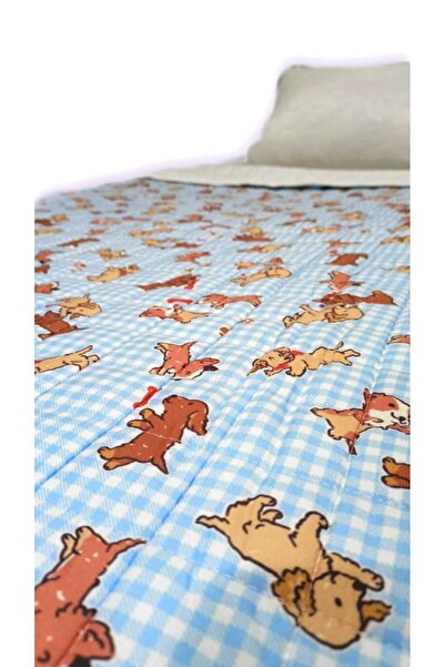 SALTER Ev Moda Köpek Desenli Çift Taraflı 7kg 150x200 Ağırlıklı Yorgan / Ağır...