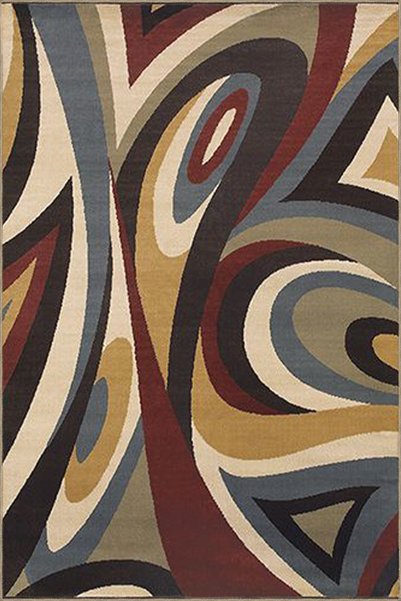 Rugs Modern Halı قاعدة منسوجة بنمط هندسي إبداعي وسجادة قابلة للغسل miravip9370
