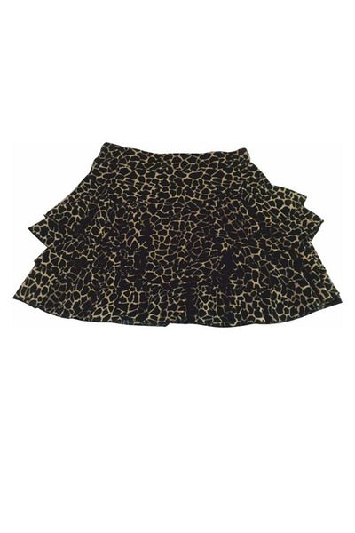HELLODEAR Mykonos Leopard Patterned Skirt