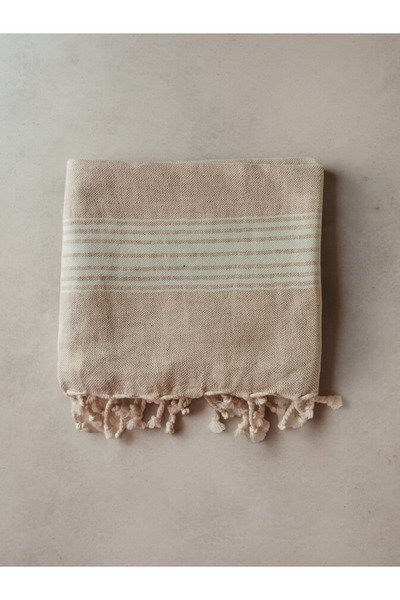 Halley Concept 95x165 Cotton Linen Striped Peshtemal