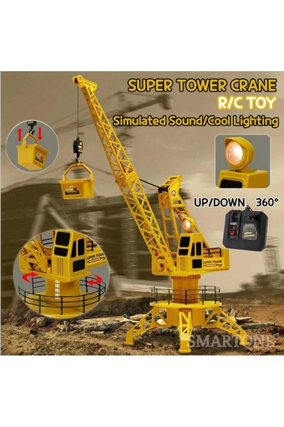 TRUST STORE UZAKTAN KUMANDALI VİNÇ İŞ MAKİNESİ RC İŞ MAKİNESİ