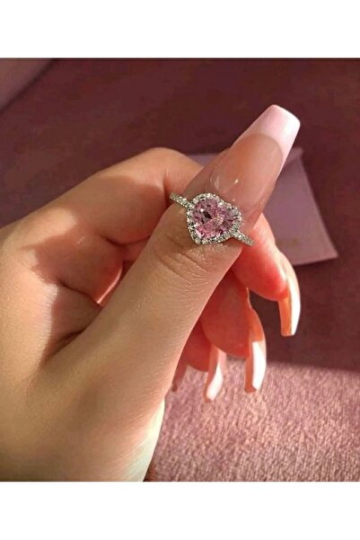 Nilperi takı ayarlanabilir pembe swarowski pandora yüzük. görselin aynısı gel...