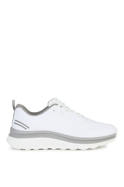 Geox Geox White Trainers Mens Shoes