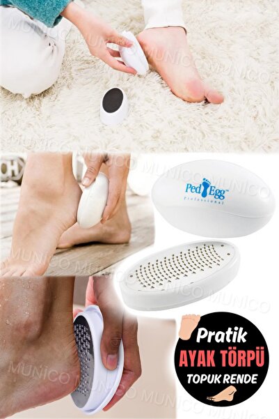 Munico Güvenli ve Acısız Bir Şekilde Çıkarır 135 Hassas Mikro Bıçak Ayak Tıraşı Ayak Topuk Nasır Temizleme