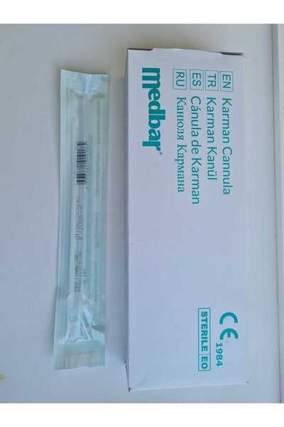 Medbar KARMEN KANÜL UCU 25 ADET 8MM NO:8