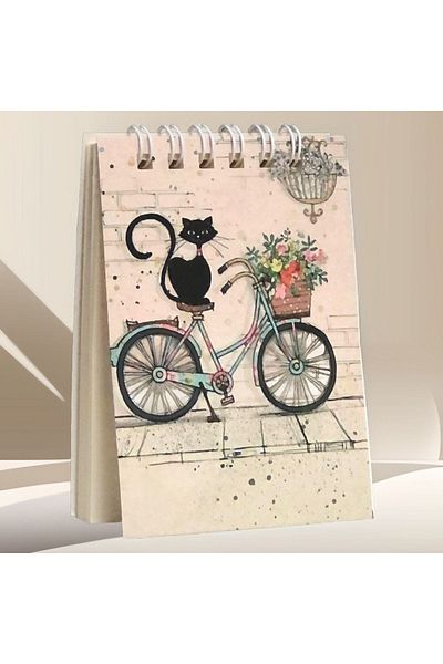 Pagos Yayınları Mini Notebook A7/50 Sheets/Carton Cover/70 grConcept Notebook
