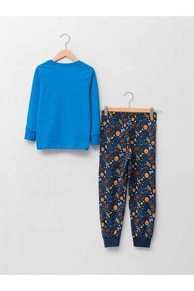 LC Waikiki Set - Long Sleeve Round Collar Pajamas for Babies