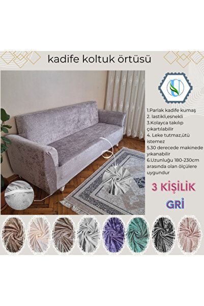 Generic Brand Trosjed u Uy stilu od baršuna i set kauča - navlaka za kauč na ...