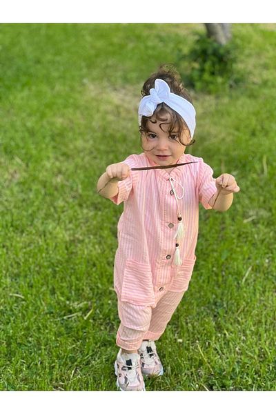ÇOCUK BUTİĞİM Pink Jumpsuit