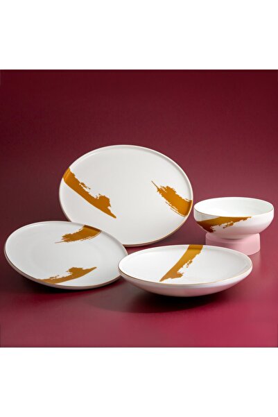 Jumbo Glow 24 Parça 6 Kişilik Yemek Takımı