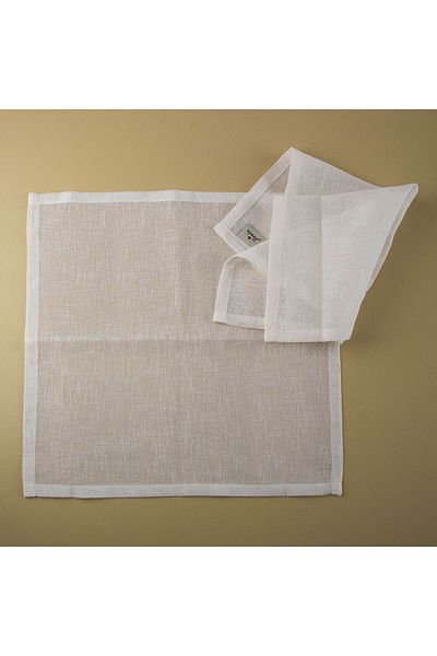 Jumbo Ecru 2-Piece Napkin Set