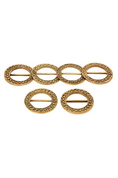 Jumbo Rina 6-Piece Napkin Ring