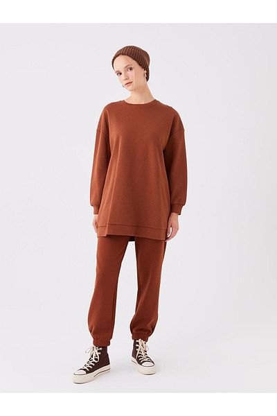 LC Waikiki LCW Modest γυναικεία ελαστική μέση ίσια φούτερ Jogger