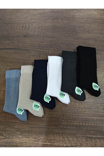 erceys 6 чифта безшевни детски бамбукови чорапи до глезена - дълги чорапи до глезена за училище
