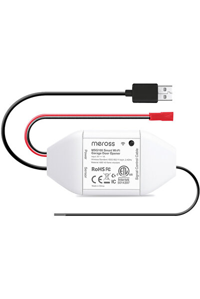 MEROSS Wi-Fi Uzaktan Kontrollü Akıllı Garaj Kapısı Anahtarı
