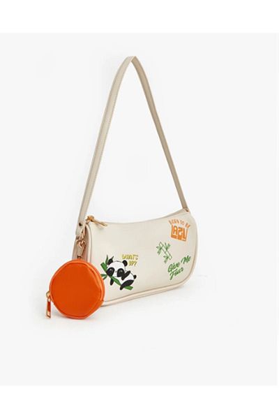 LC Waikiki ACCESORII LCW Geantă de mană fetita cu aspect piele