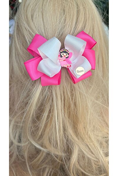 QUEEN AKSESUAR Πολυτελές Πολυστρωματικό Ειδικό Σχέδιο - Ροζ Λευκό Νεράιδα Άγγ...