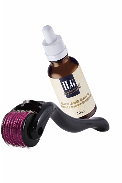 ILG KOZMETİK Saç Ve Sakal Çıkarıcı Set 20 ml + Dermaroller