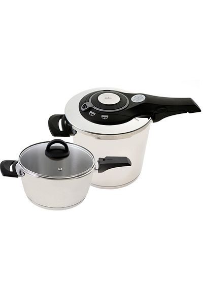 Jumbo Procook 4 6 Lt Pressure Cooker Set
