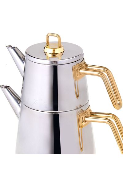 Jumbo Doha Titanium Gold Teapot
