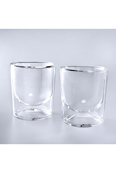 Jumbo Glory Double Wall 2-Piece Curved Glass Set 280 Ml