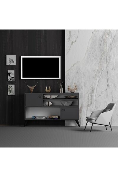 MERT SERT MOBİLYA Care Antrasit Konsol