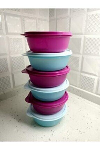 Tupperware Şeker Kaplar 8lı 600 Ml