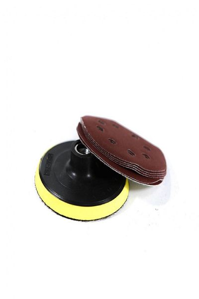 Baytec Velcro Disc Sanding Base 115mm 6 Pieces Sandpaper Gift