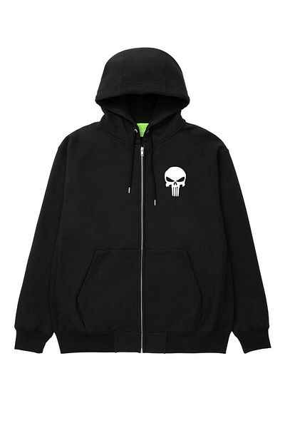 Touz Moda Ζακέτα με κουκούλα με κουκούλα Punisher