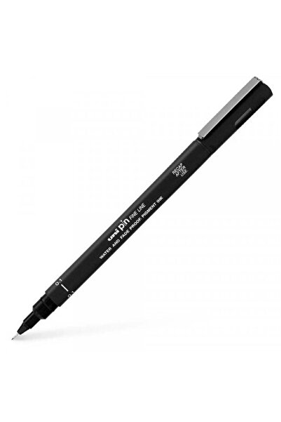 Uni Pin 0.1 Fine Line Acrylic Tipped Technical Drawing Pen Black