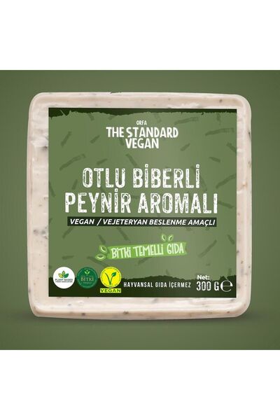 Genel Markalar Orfa The Standard Otlu Biberli Vegan Peynir 300gr