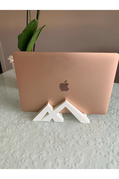 three3dprints Suport vertical modern și elegant pentru Macbook Suport vertical din plastic pentru birou
