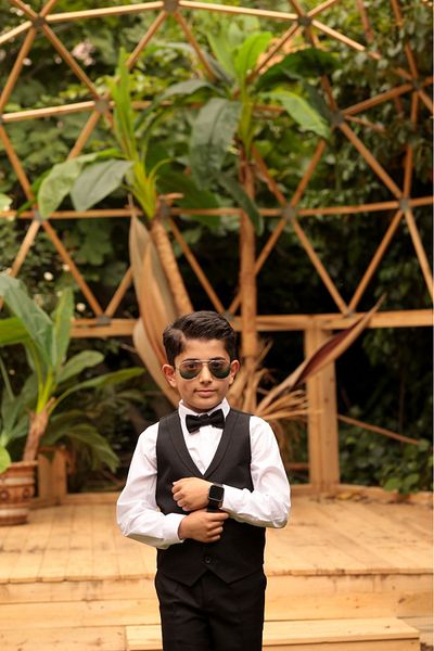 RİNDO KİDS Boy's Vest Suit