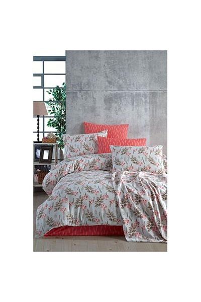 Cotton Life Σετ Παπλωματοθήκη Διπλό Bella Coral (BOXED)