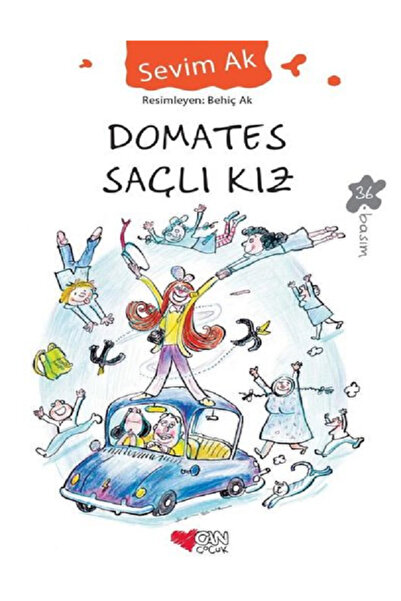 CAN Sevim Ak - Domates Saçlı Kız ( 192 Sayfa )