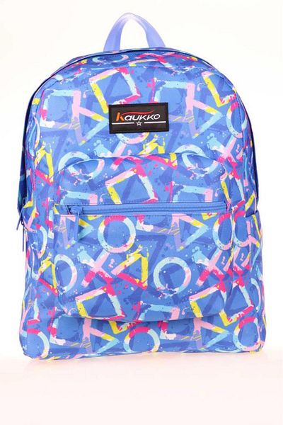 KAUKKO Rucsac Blue Spring - PS K1665