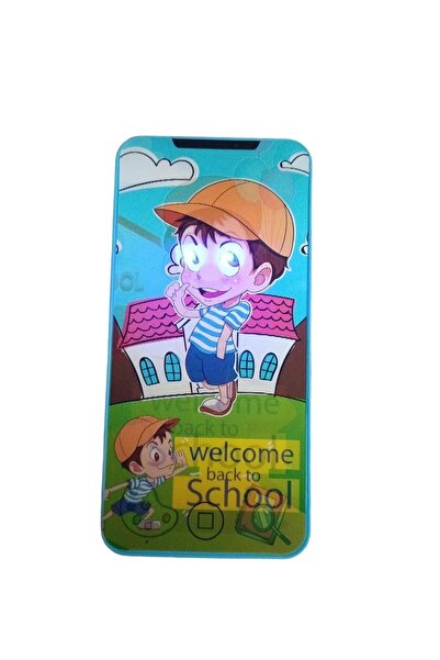 TURKAFONE Oyuncak Dokunmatik Cep Telefonu Türkçe Sesli 4 Fonksiyonlu