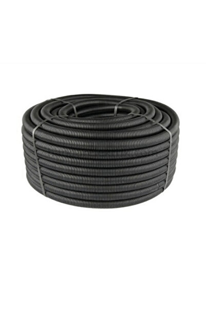 Mutlusan 40'lık Plastik Spiral Boru Siyah (25 METRE)