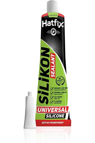 Store Hatfix Tüpte Silikon Çok Amaçlı, %100 Su Geçirmez Üniversal Silikon