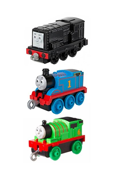 FISHER PRICE Thomas Ve Arkadaşları 3'lü Set (THOMAS - PERCY - DIESEL)