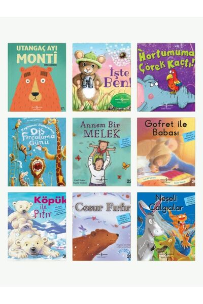 TÜRKİYE İŞ BANKASI KÜLTÜR YAYINLARI Utangaç Ayı Monti Hortumuma Çörek Kaçtı H...