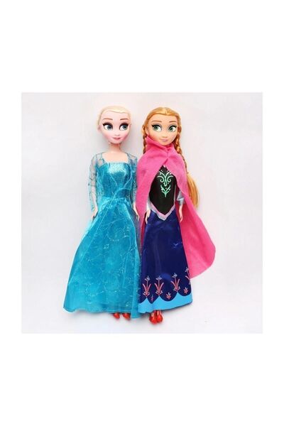 CanEm Frozen Karlar Ülkesi Anna Elsa Et Bebek Ikili Set