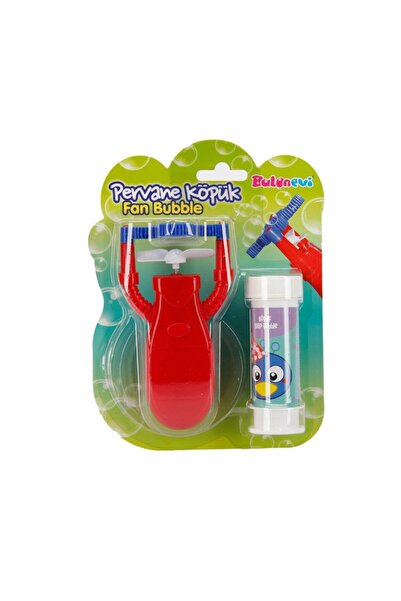 BalonEvi Pervaneli Köpük Tabancası - Kırmızı