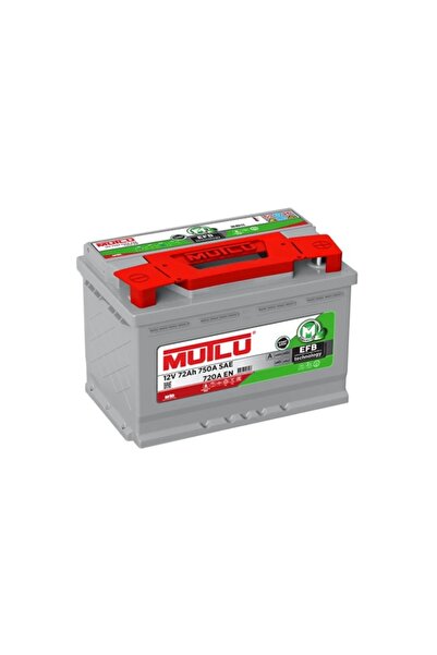 Mutlu 12 VOLT 72 AMPER EFB ( START - STOP ÖZELLİKLİ ) MUTLU AKÜ