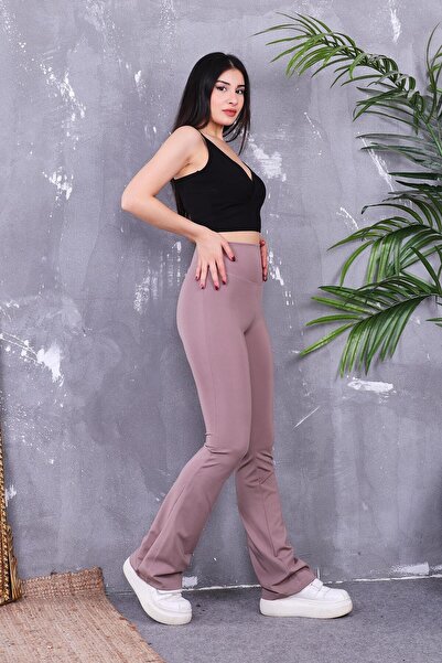 ZEYWEAR طماق الساق الاسبانية عالية الخصر