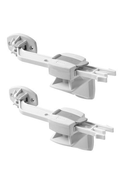 IKEA 2 Pieces Window Security Latch Ikea 2-Piece Set Security Lock Plastic Lock