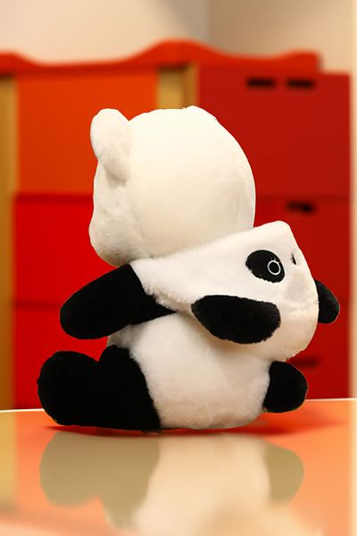 Canestar 90cm Cute Plush Panda Sleepy - Hooded, Special Gift - Plush Toy for Lover
