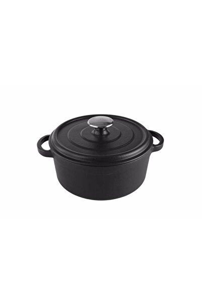 Porland Sapore Siyah Döküm Derin Tencere 20 Cm 04fst002567