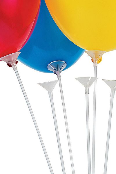 Elif mağazacılık 100 Pieces Plastic Balloon Stick Balloon Holder